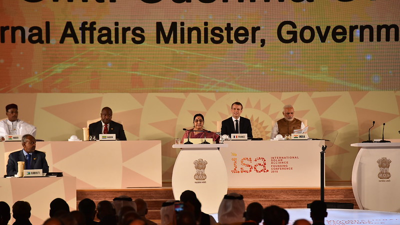 Founding Ceremony of International Solar Alliance on 11th March, 2018.