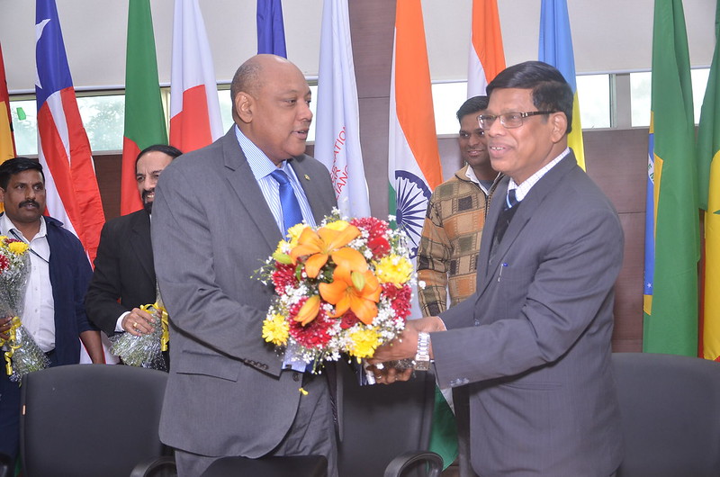 ISA hosted Ministerial delegation from The Republic of Guyana, in ISA Secretariat on 30th January,2018