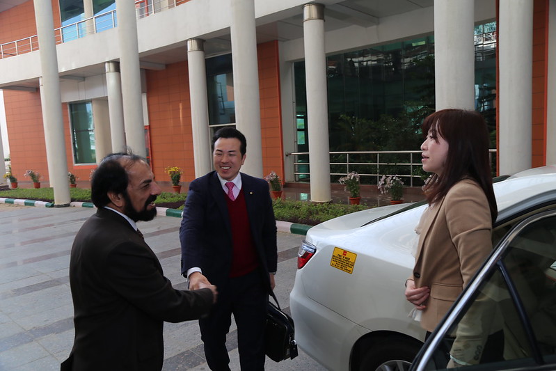 Mr. Takashi Uto, Hon’ble Vice Minister Foreign Affairs, Government of Japan visited ISA Secretariat 7th January, 2018